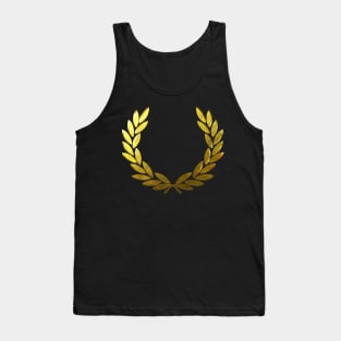 Gold Laurel Wreath Tank Top